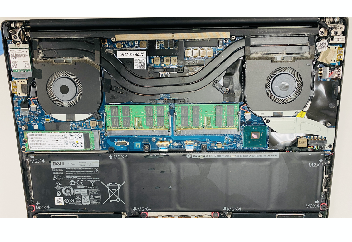 dallas-tx-dell-laptop-liquid-spill-no-power-issue-repair